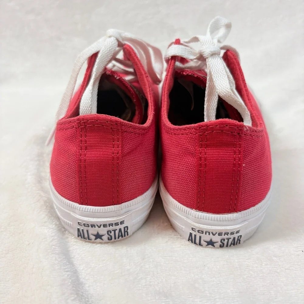 Converse Chuck Taylor‎ II Youth 3 Red Low Top Lunarlon Sneakers 350151C